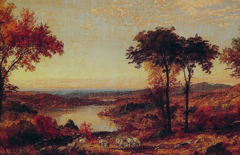 Jasper Francis Cropsey Wyoming Valley, Pennsylvania